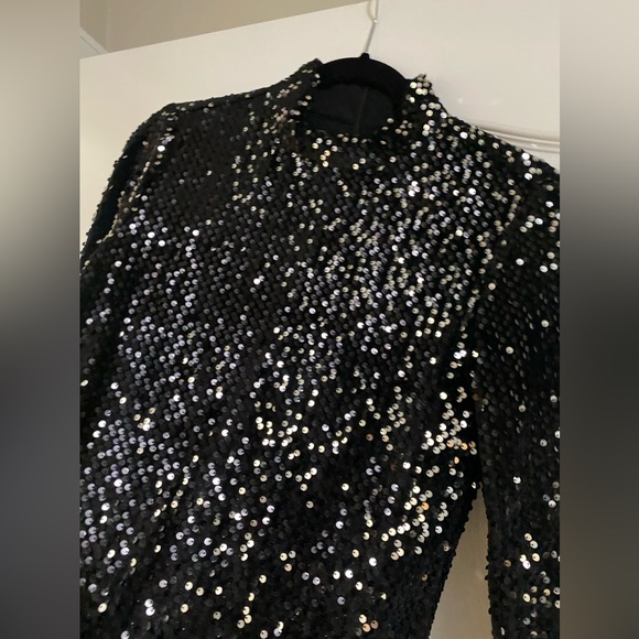 SANCTUARY Black Sequin Shift Dress from Revolve Clothing - Size XS - Picture 4 of 10